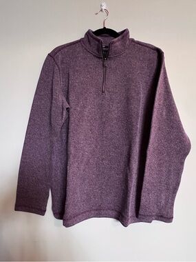 GAP Men's Knit Quarter-Zip Pullover Size Large